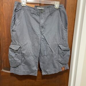 Urban pipeline men’s Cargo shorts in a classic length size 30 in blue